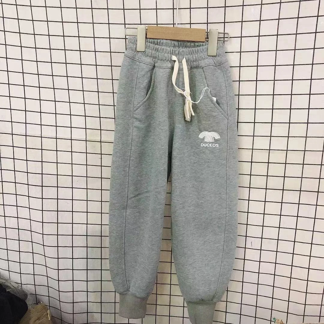 吉诺儿童新款加绒卫裤238821