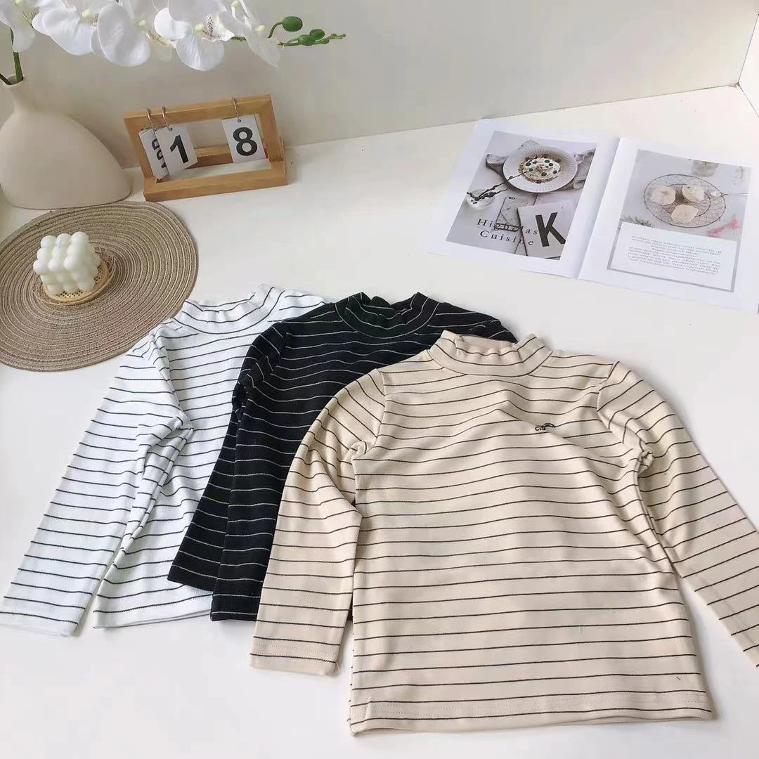 F036小派发热打底衣条纹款60117