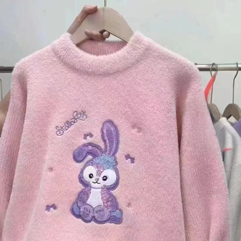 B096儿童冬季星小露毛衣