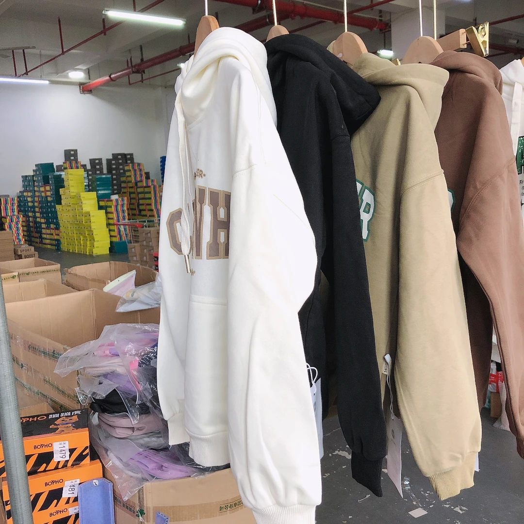 C160儿童新款百搭C字母带帽卫衣011