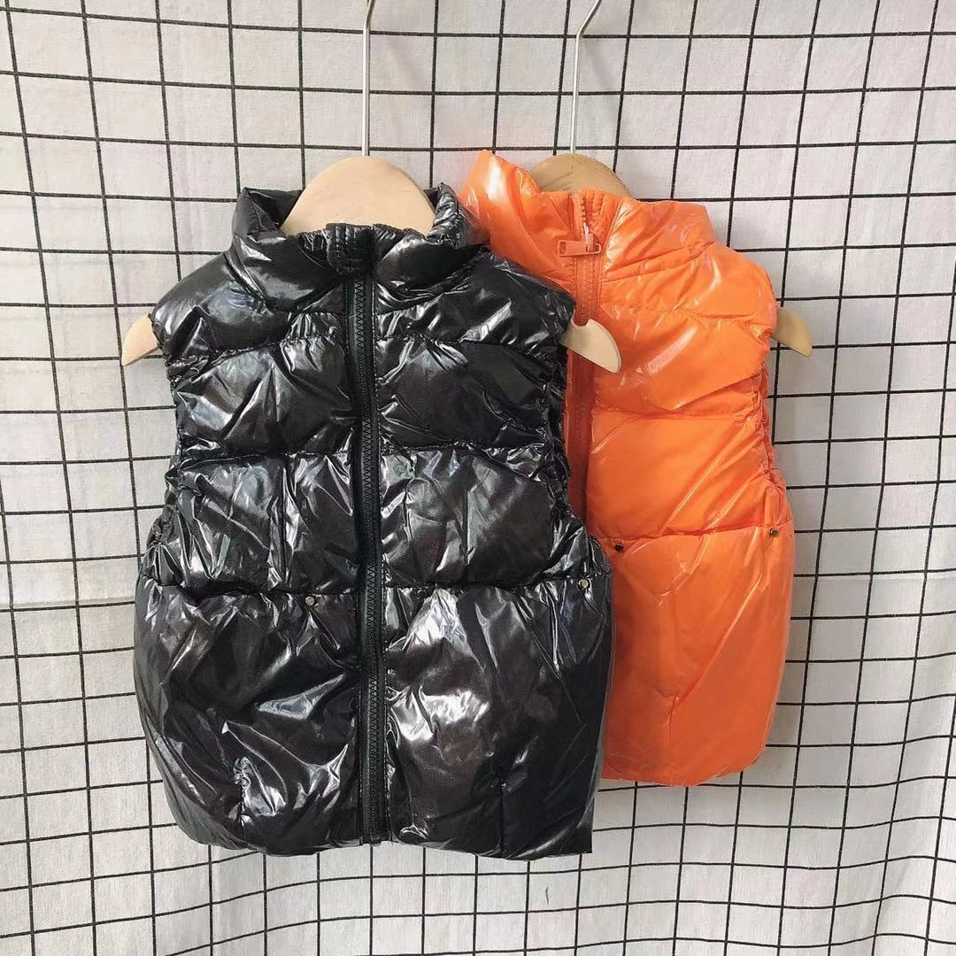 B123儿童新款冬季大口袋马甲