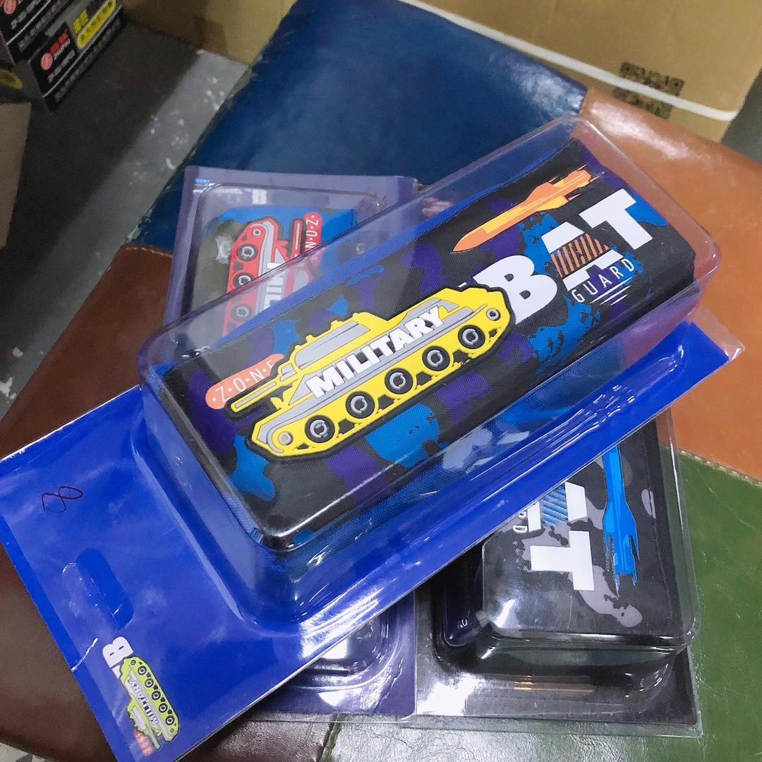 Y010儿童卡船只图案笔袋5583