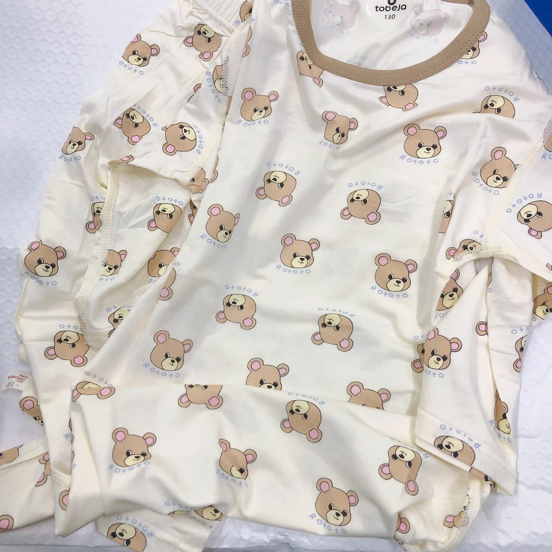 E20彤蓓佳凉凉米黄字母小熊居套装30