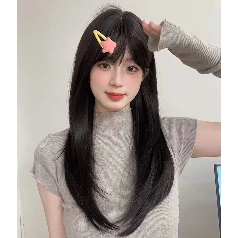 束朵假发女长发网红日常Lolita假发自然逼真时尚内扣全头套