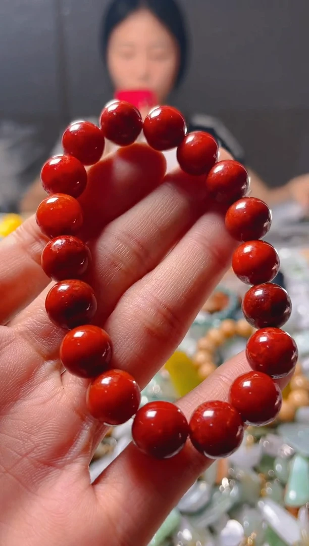 【闪购商品】翡翠颈饰未镶嵌10MM/AB/翡翠A货一图一物