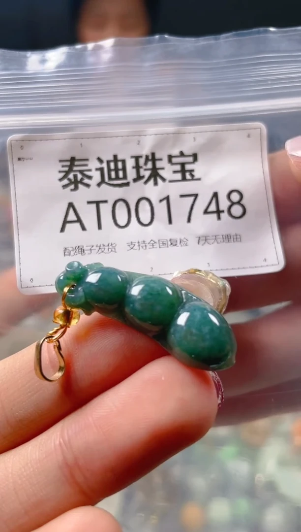 【闪购商品】翡翠颈饰未镶嵌/AT/翡翠A货配好绳子发货