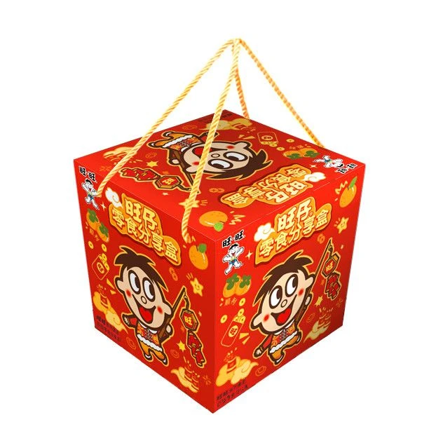 旺旺大礼包新年礼盒旺仔零食营养小吃团购礼盒送女友儿童生日礼物