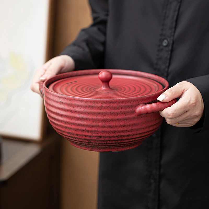 慕兮予物慢煮生活炖炖锅煮茶壶煮水壶大容量煮茶锅围炉煮茶火锅