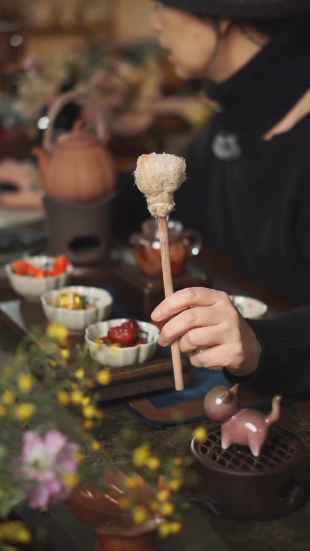 【闪购商品】密胺瓷片壶刷