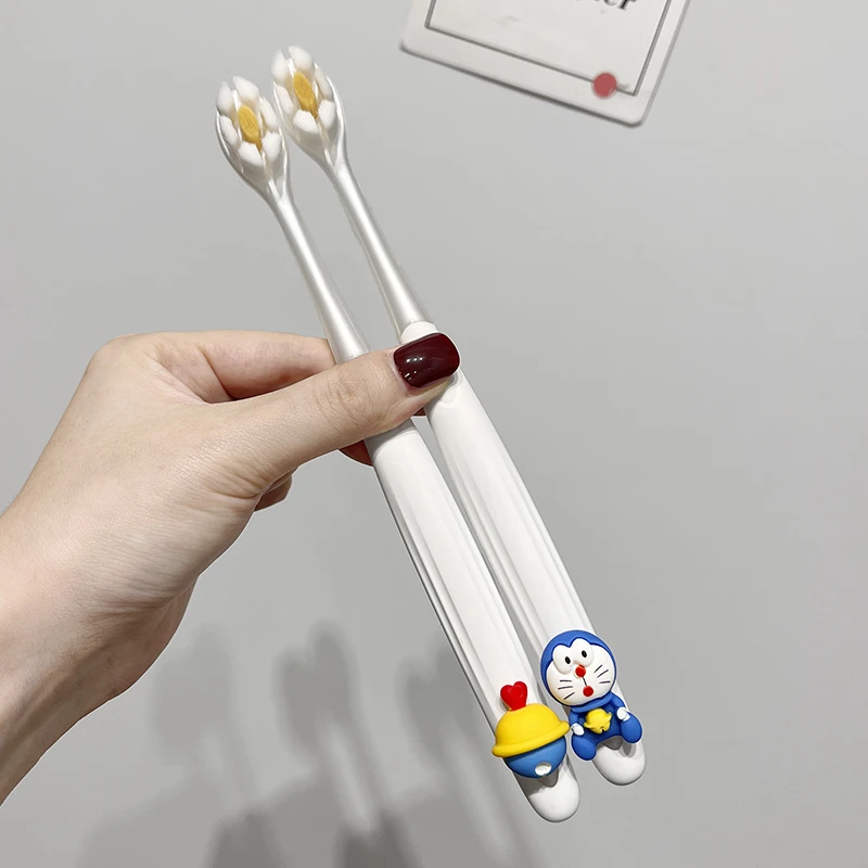 万根软毛牙刷家用成人家庭装可爱卡通情侣款一对洁齿护龈学生宿舍