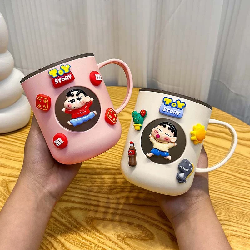 2024新款漱口杯家用洗漱杯可爱卡通高颜值牙刷杯子儿童牙缸高级感