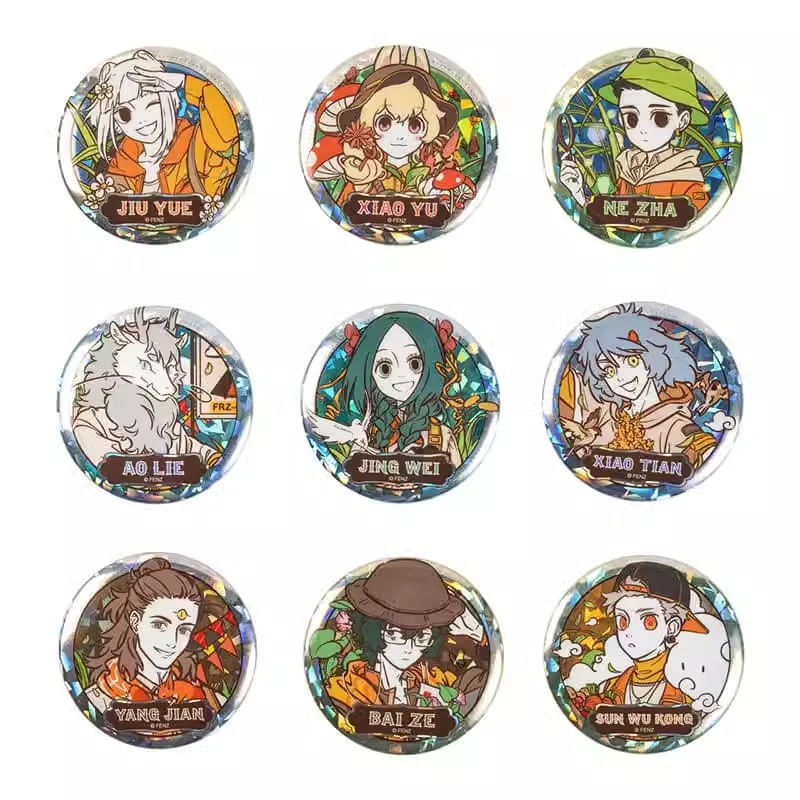 【非人哉各系列】正版授权马口铁徽章盲袋好戏开场野营非人盛典