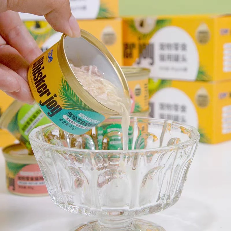 ODE罐头猫罐头椰油鸡丝成猫幼猫主食罐无谷猫零食