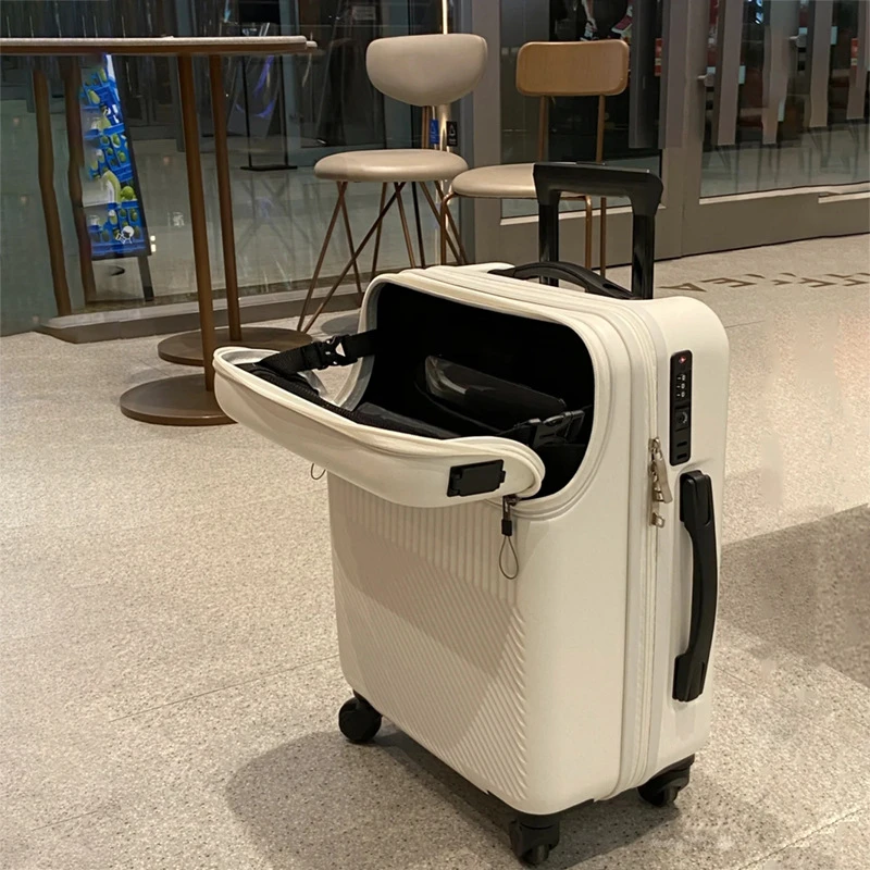 2024新款前置开口登机行李箱女高颜值20寸日本拉杆皮箱旅行箱男生