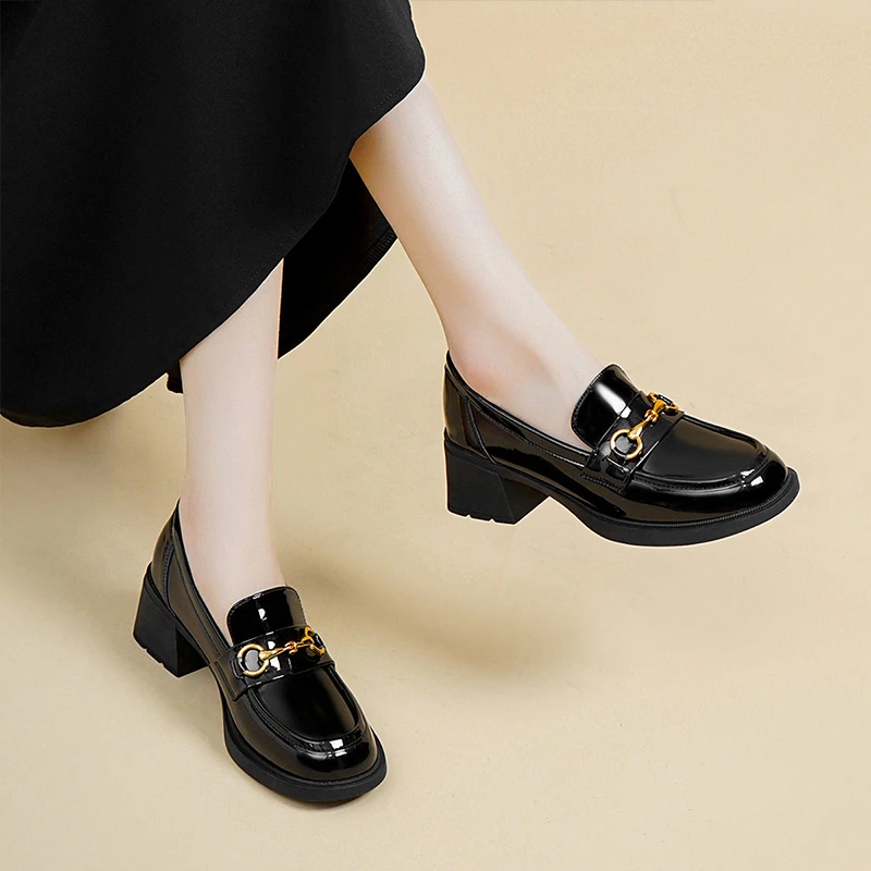 欧米诗  12264  百搭潮流简约日常乐福鞋【莎莎-专属】