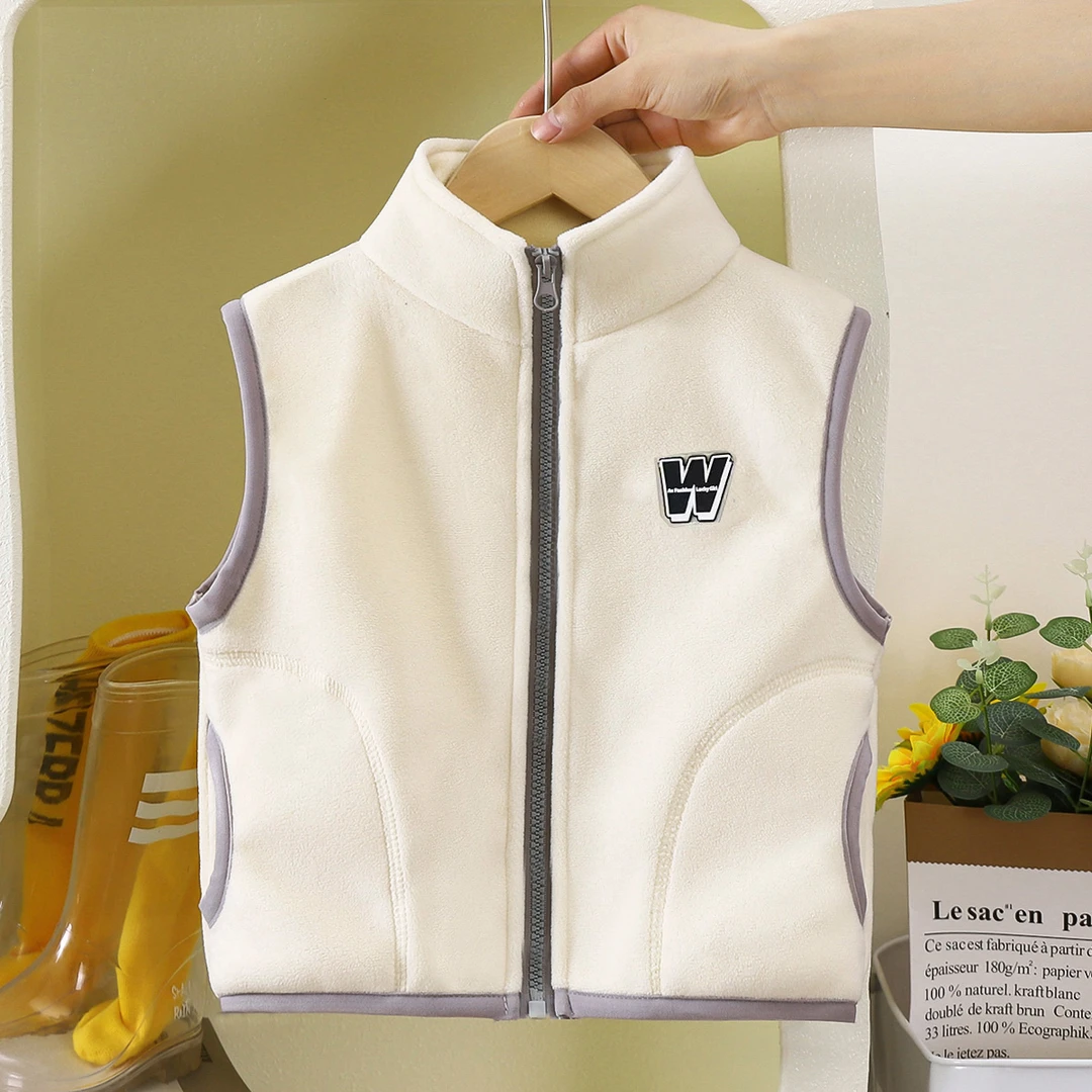 2025冬季童装儿童奥粒绒马甲秋冬新款宝宝坎肩保暖男童女童外套