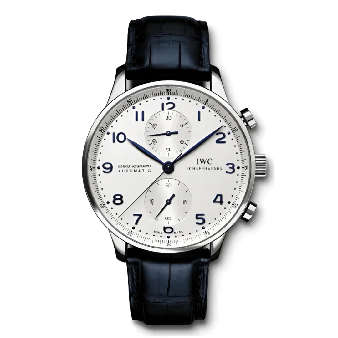 99新 IWC/万国 葡萄牙计时/表径41/自动机械/折叠扣/蓝针