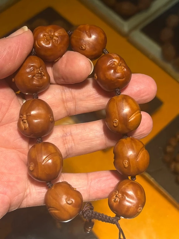 纯手工1.9十分开心男士手串