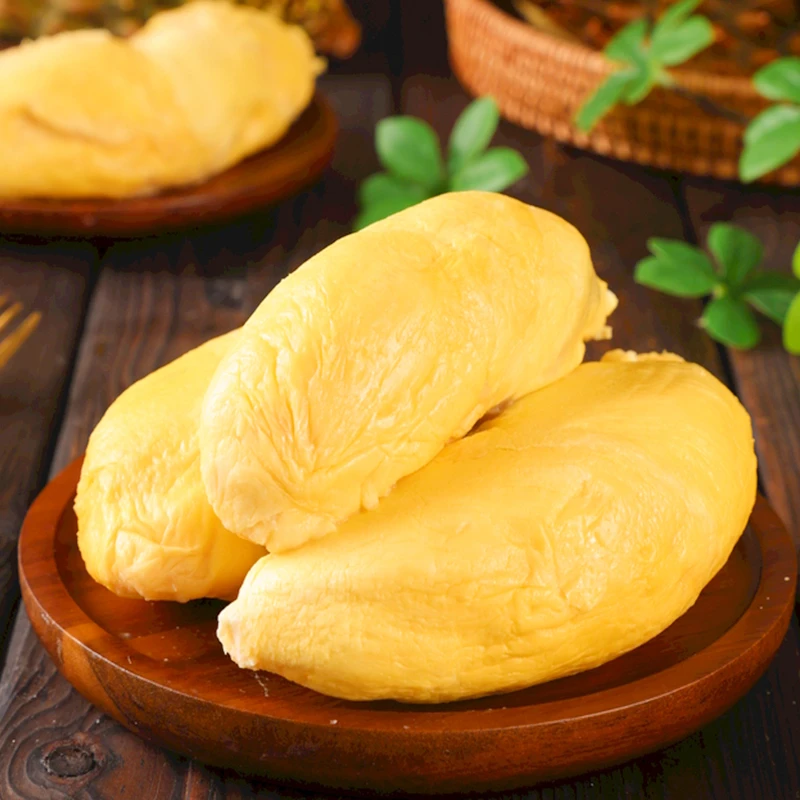 【2斤装】菲选6A级泰国金枕树上熟极冻锁鲜榴莲肉软糯香甜1000g/袋