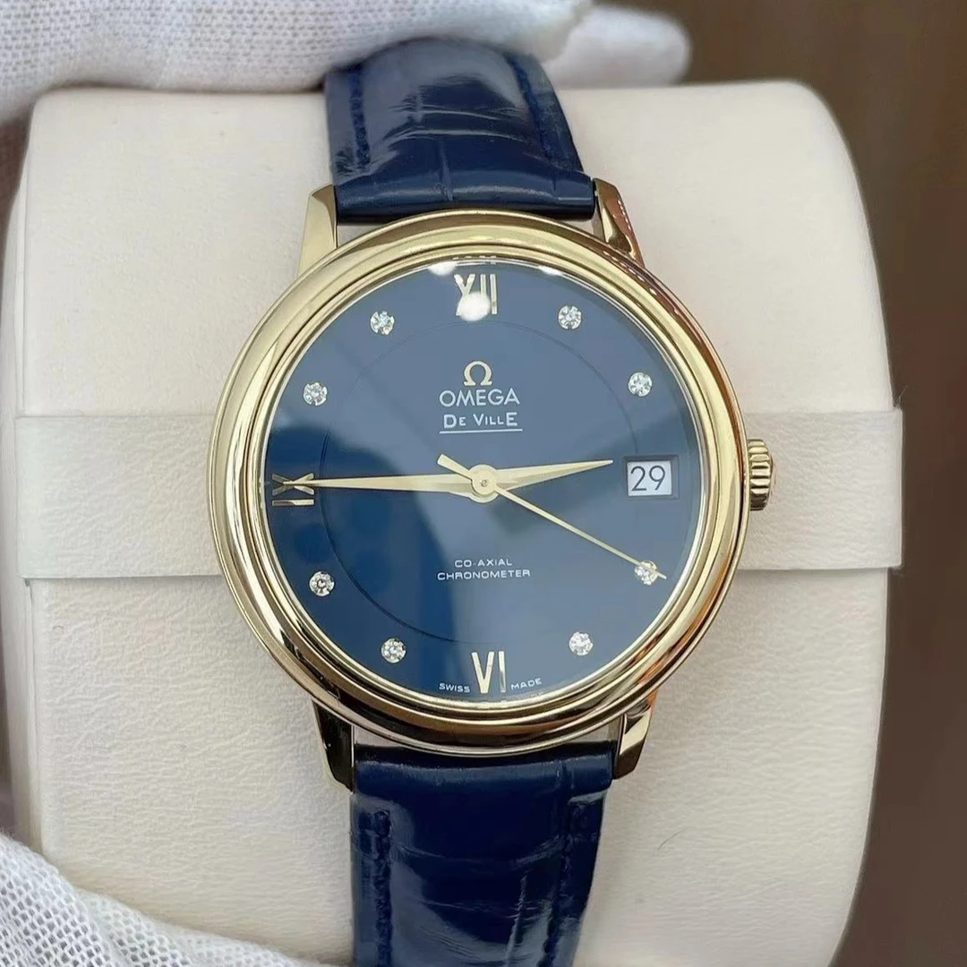 99新 Omega/欧米茄 欧米茄蝶飞自动机械表径33mm