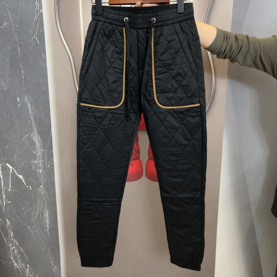 冬季男士外穿时尚百搭免洗休闲棉裤8143