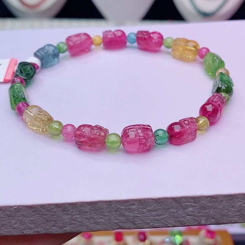 【闪购商品】碧玺手链未镶嵌碧玺貔貅手链