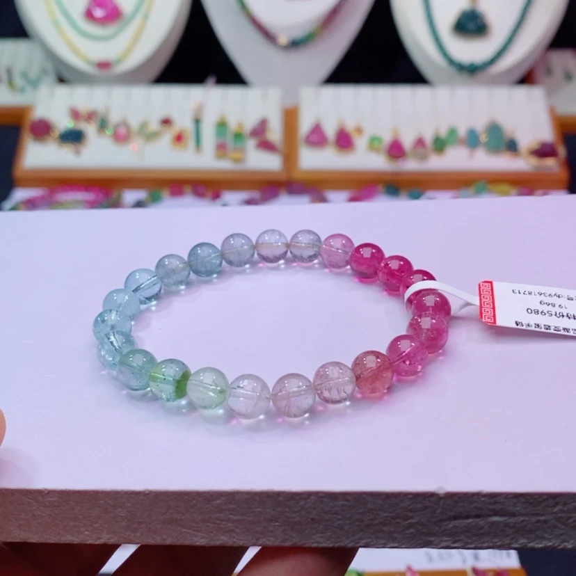 【闪购商品】碧玺手链，未镶嵌