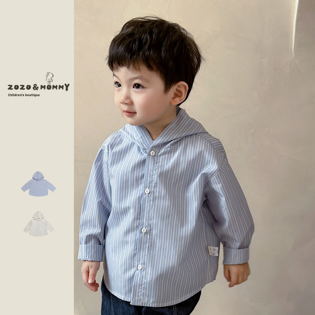 3/18新品【一缕阳光】春夏清新条纹防晒空调外套春季婴幼童男女宝宝