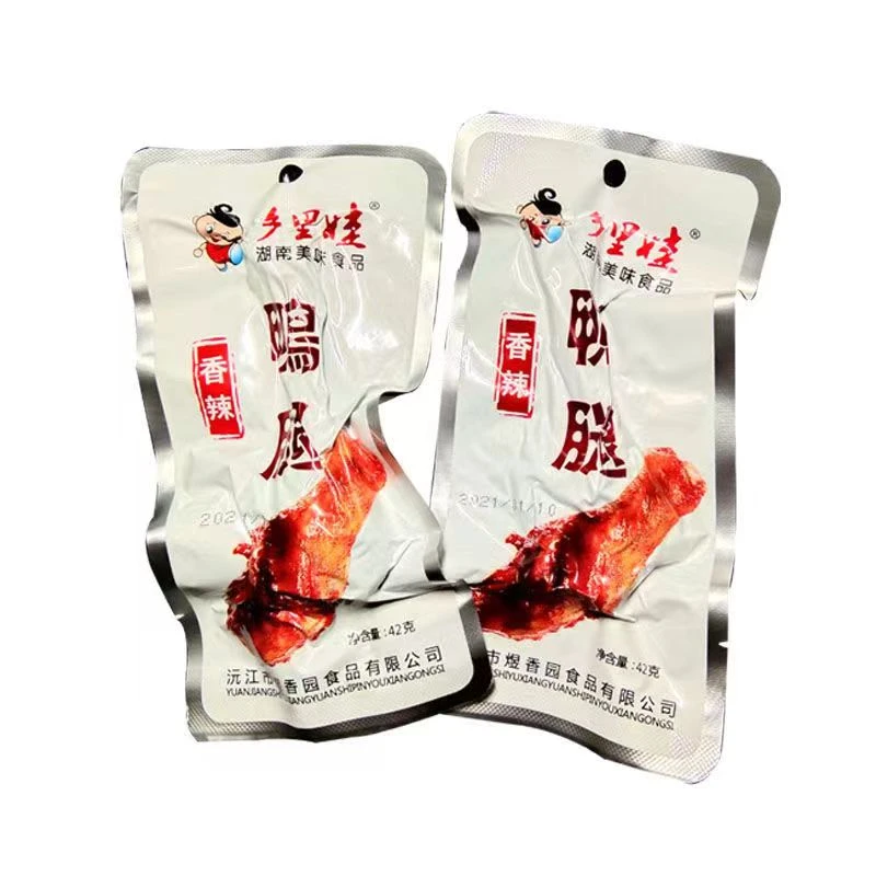 湖南特产小吃乡里娃鸭腿卤味麻辣零食香辣休闲特色办公鸭肉零食