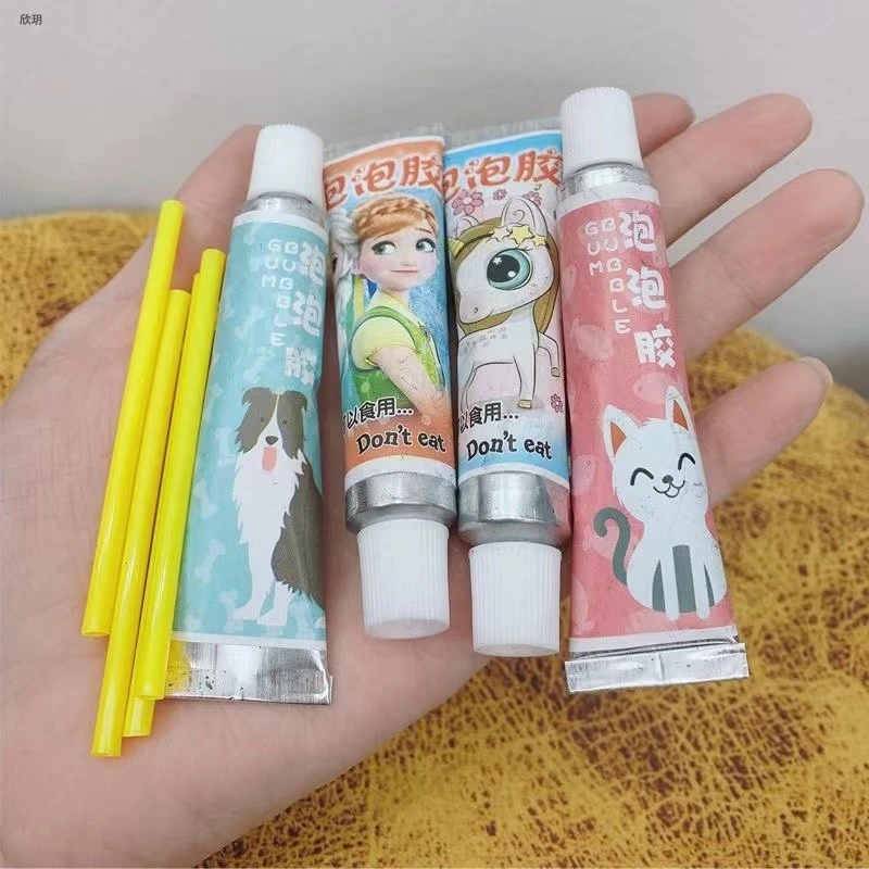 泡泡胶儿童无毒吹不破的给力泡泡气球吹泡泡胶比利吹波球玩具女孩