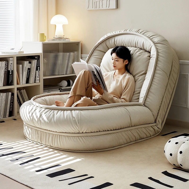 【全友家居】QY加大加厚可调懒人沙发布艺沙发102893