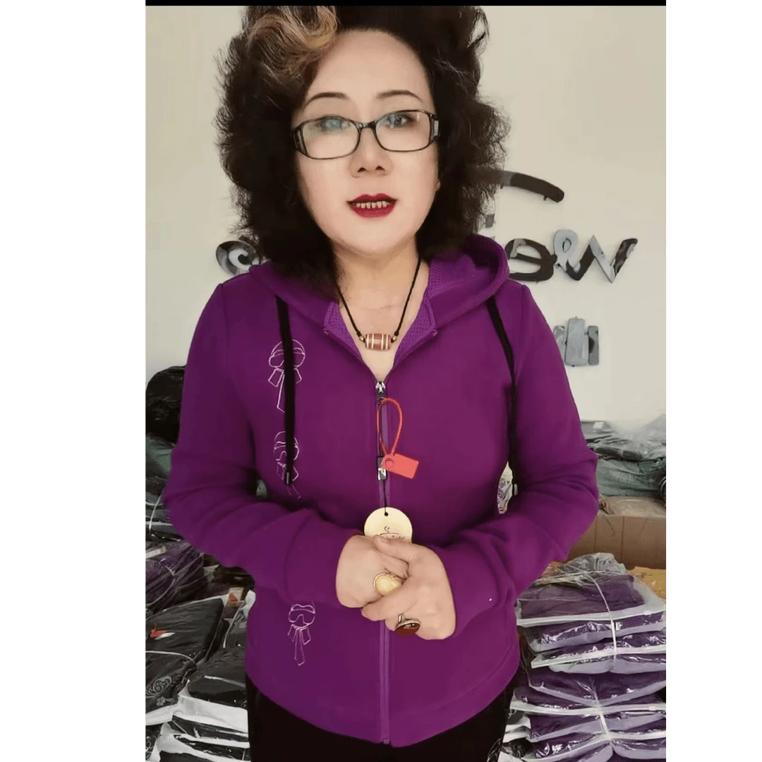 AB-81022空气磨毛防风太空人帽衫