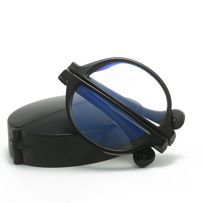 半圆时尚超轻老花镜复古潮流设计师超清树脂防蓝光老花眼镜老视镜