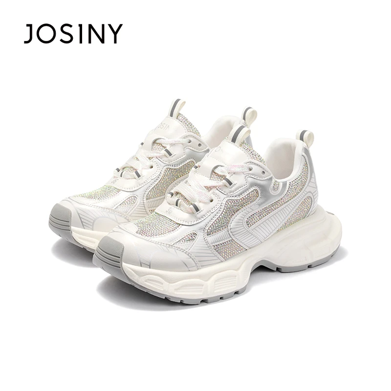 卓诗尼韩版增高老爹鞋2025春秋季女士时尚百搭带运动鞋402A21663