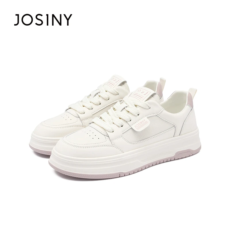 卓诗尼小白鞋女2024春季新款百搭爆款原创小众休闲鞋厚底运动板鞋