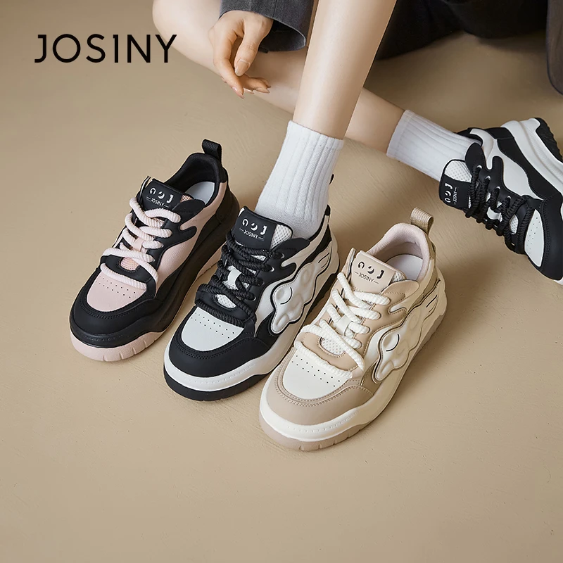 【龙年系列】卓诗尼厚底女小众运动单鞋厚底1931女生女款薄款