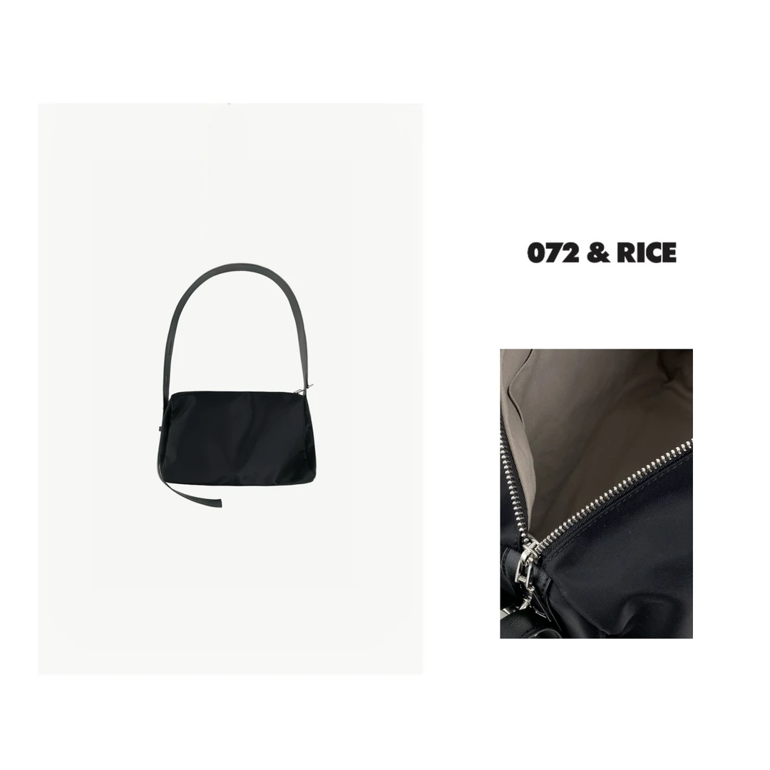 072 & RICE【大麻将】简约时尚休闲百搭单肩腋下包 PX717 FF