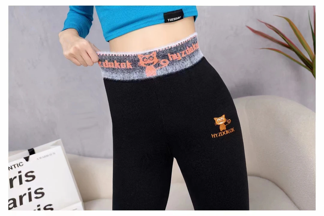 DH【恒温蓄热厚猫裤】加厚加绒厚裤