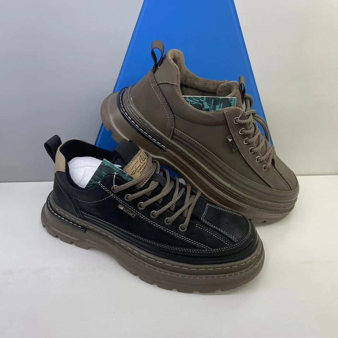 二亮哥优选时尚休闲鞋百搭潮流冬季加绒688男款