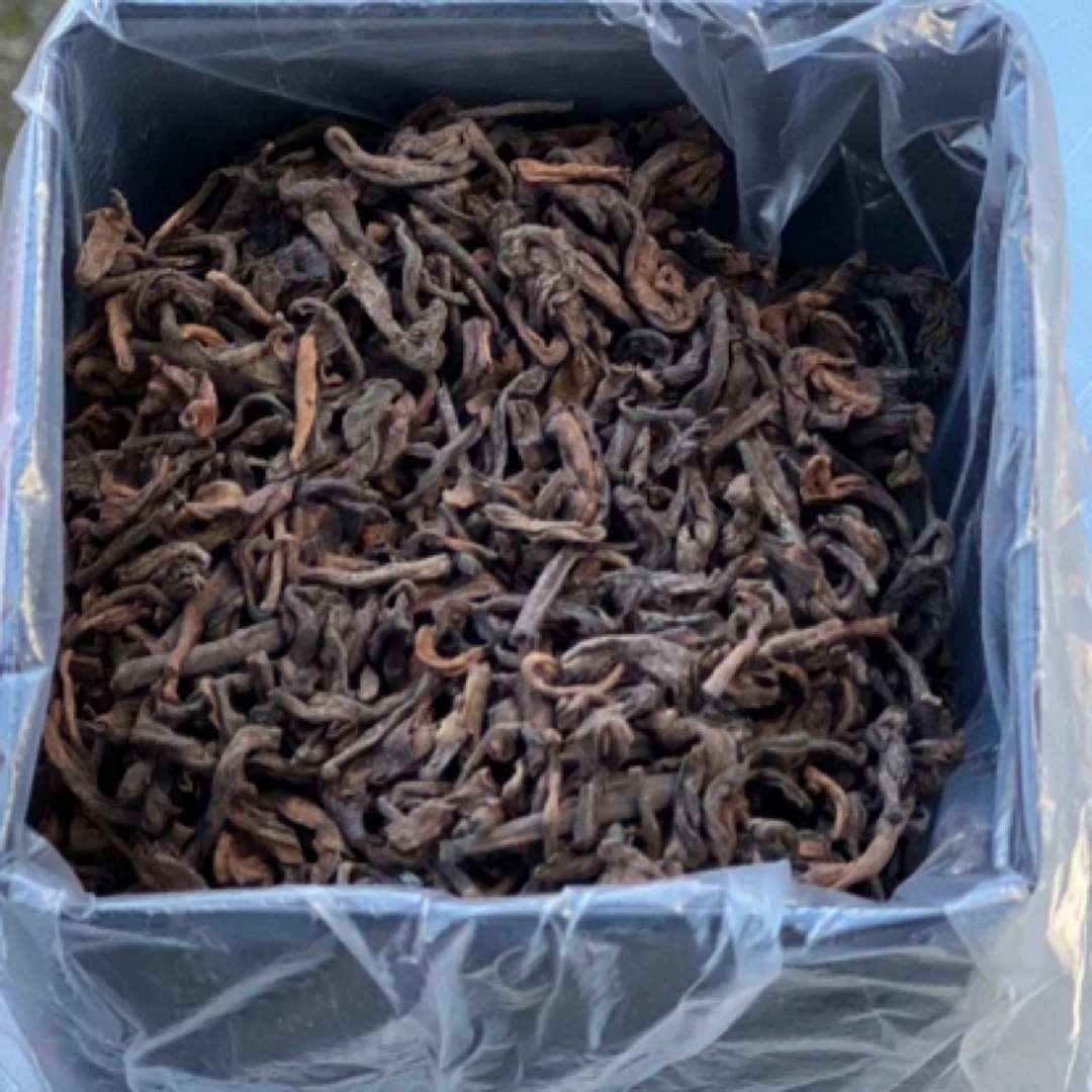 《老曼峨春茶古树熟茶》2023年普洱茶古树熟茶醇厚滑润100g产地直供