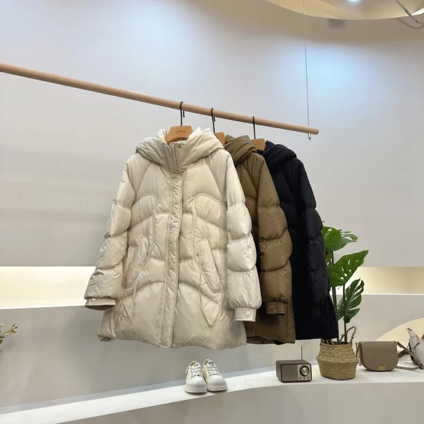 【墨涵精选】时尚潮流修身显瘦气质羽绒服3070