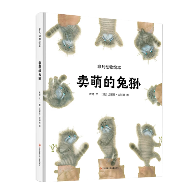 现货包邮 非凡动物绘本：卖萌的兔狲 精装儿童畅销绘本3-6岁儿童书