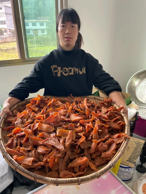 小希农家手工晒的红薯干地瓜干(顺丰包邮)