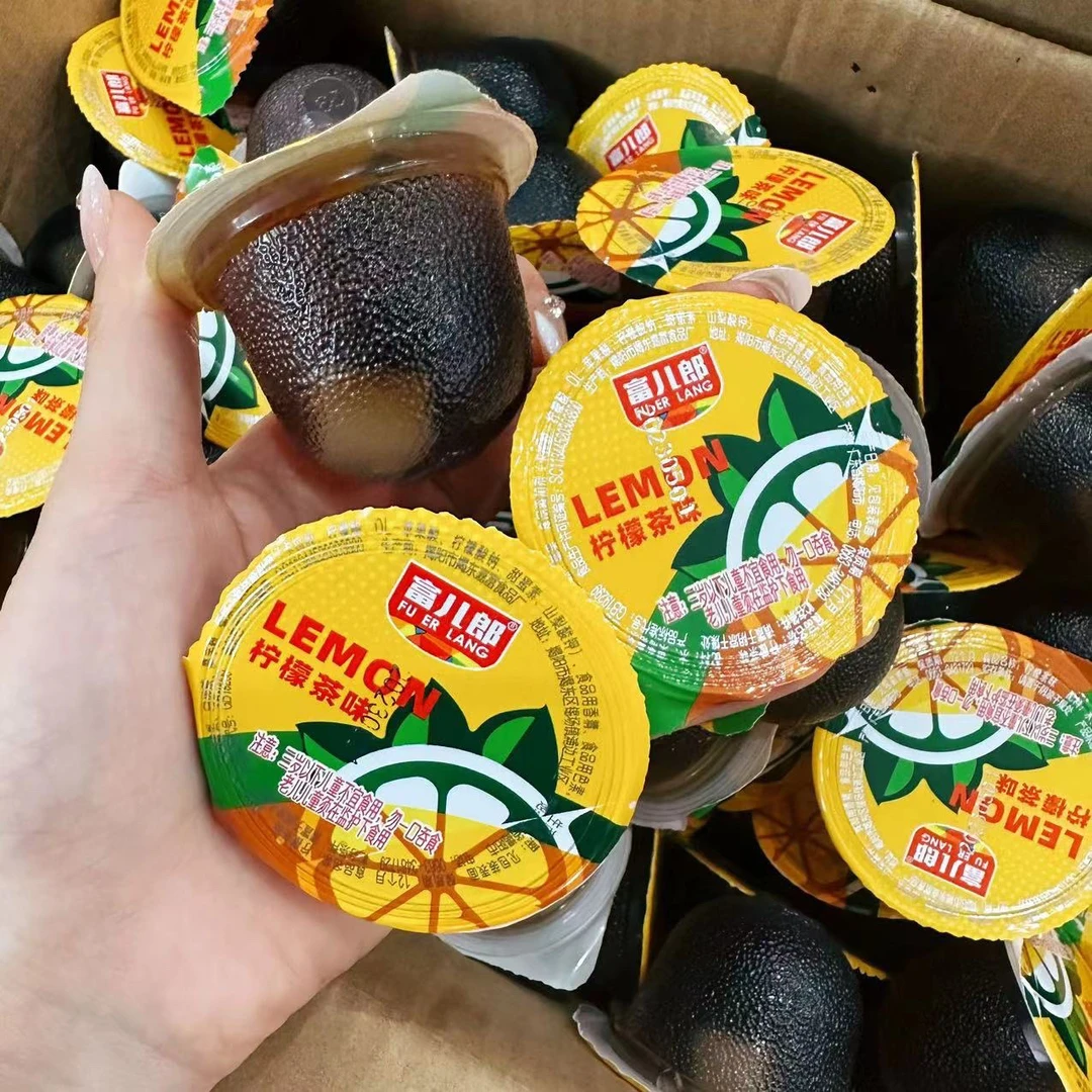 （发3斤）富儿郎柠檬茶味果冻水果味果冻10个口味混搭