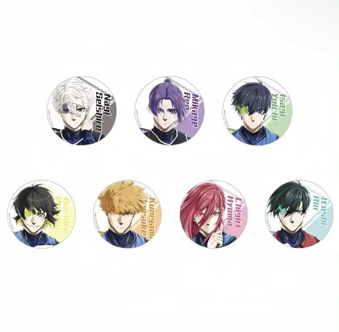 【蓝色监狱】日版蓝锁凪剧场版限定吧唧徽章盲盒 全9款 默认代拆