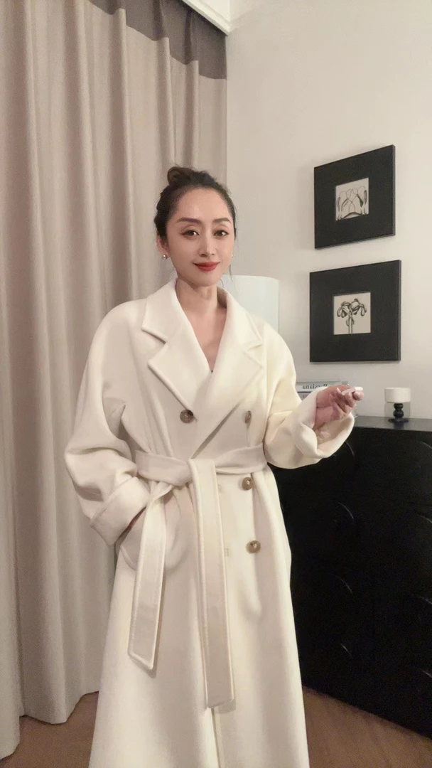 M家801大衣 气质经典 高级时尚 90澳洲初剪羊毛10山羊绒