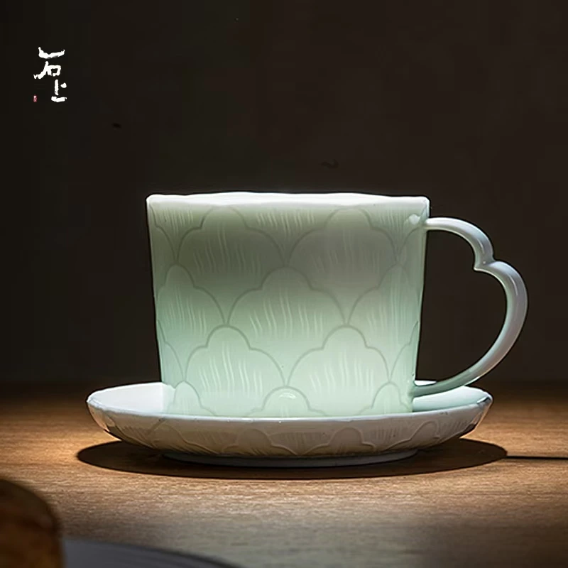 【蓝印东方】国色天香马克杯咖啡杯送礼自用高端