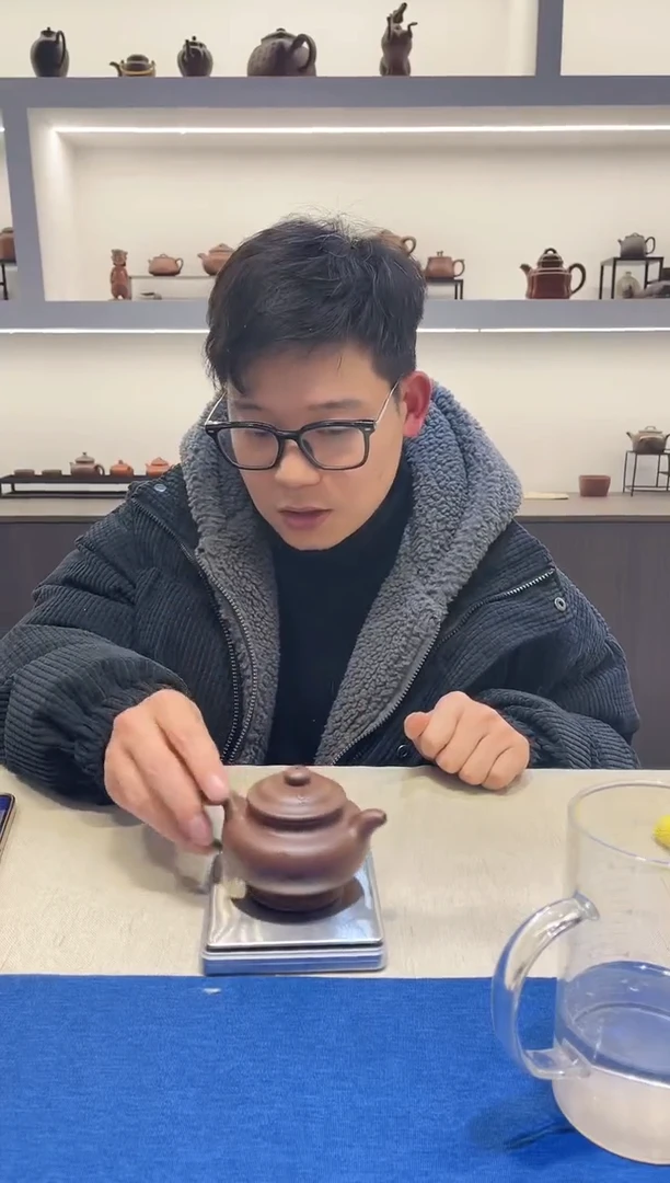 【闪购商品】紫砂茶壶736 紫泥掇只