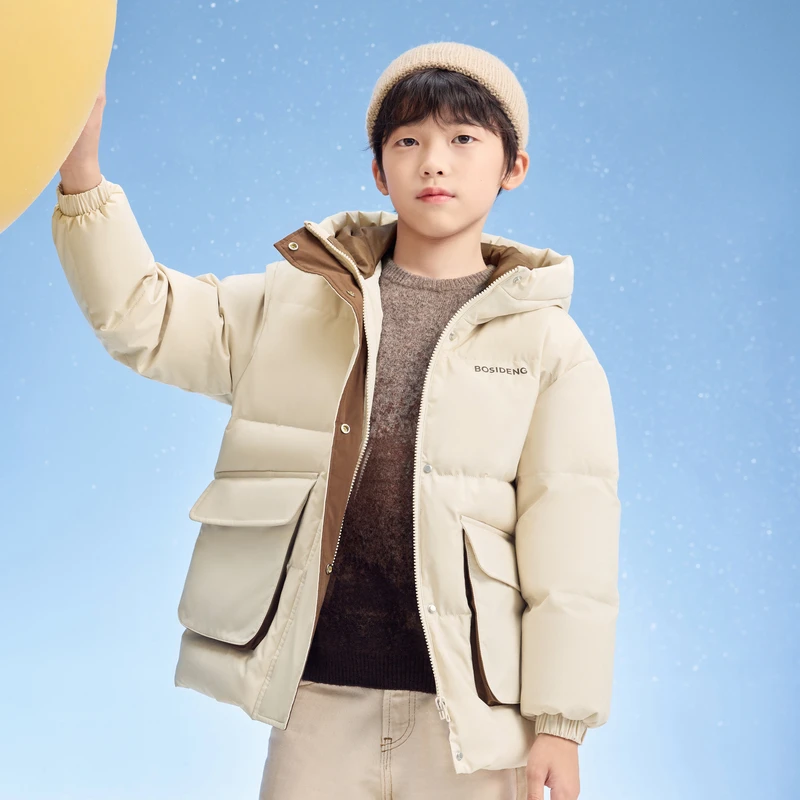 【新】波司登儿童25新款羽绒服洋气保暖童装厚外套冬T30143700E