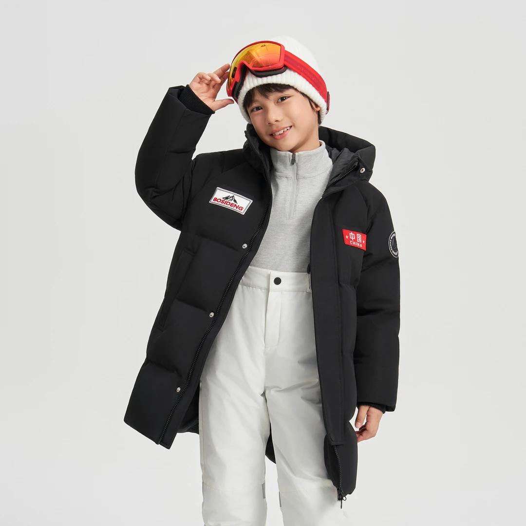 波司登儿童装羽绒服加长加厚款秋冬保暖T40142140